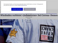 Bild zum Artikel: Wiesbaden verbietet „Judenstern“ bei Corona-Demos