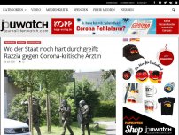 Bild zum Artikel: Wo der Staat noch hart durchgreift: Razzia gegen corona-kritische Ärztin