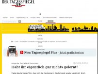 Bild zum Artikel: Habt ihr eigentlich gar nichts gelernt?