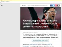 Bild zum Artikel: Klopp als nächster Bundestrainer? Das sagt der Liverpool-Trainer dazu