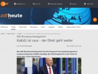 Bild zum Artikel: Kalbitz bleibt aus der AfD ausgeschlossen