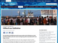 Bild zum Artikel: Flucht über das Mittelmeer: In Süditalien wächst Unmut