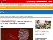 Bild zum Artikel: Professor über Büros, Schulen, Kinos - Corona-Ansteckung: 4 Faktoren entscheiden, ob zu viele Aerosole im Raum sind