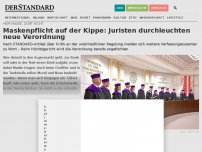 Bild zum Artikel: Verfassungsjuristen halten Maskenverordnung für rechtswidrig