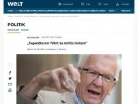 Bild zum Artikel: „Tugendterror führt zu nichts Gutem“