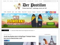 Bild zum Artikel: Droht den Banken jetzt richtig Ärger? Fahnder finden bei Cum-Ex-Razzia einen Joint