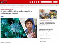 Bild zum Artikel: Virologe meldet sich zurück - Drosten erklärt, wie wir einen zweiten Lockdown verhindern