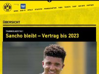 Bild zum Artikel: Sancho bleibt – Vertrag bis 2023