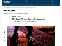 Bild zum Artikel: Mädchen und Frauen fühlen sich in deutschen Großstädten zunehmend unsicher