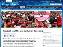 Bild zum Artikel: Verschwörungstheorien im Netz: Facebook geht gegen QAnon vor