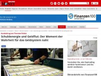 Bild zum Artikel: Gastbeitrag von Thorsten Polleit - Schuldenorgie und Geldflut: Der Moment der Wahrheit für das Geldsystem naht