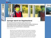 Bild zum Artikel: Sprenger warnt vor Angstmacherei