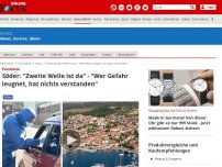 Bild zum Artikel: Söder: 'Zweite Welle ist da' - 'Wer Gefahr leugnet, hat nichts verstanden'