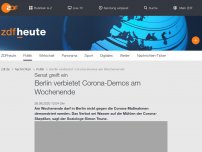 Bild zum Artikel: Berlin verbietet Corona-Demos am Wochenende