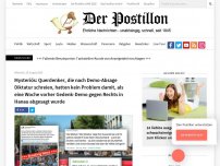 Bild zum Artikel: Mysteriös: Querdenker, die nach Demo-Absage Diktatur schreien, hatten kein Problem damit, als eine Woche vorher Gedenk-Demo gegen Rechts in Hanau abgesagt wurde