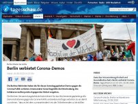 Bild zum Artikel: Berlin verbietet Corona-Demonstrationen am Wochenende