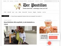 Bild zum Artikel: Neue Richtlinie: RKI empfiehlt, in die Kniekehle zu niesen