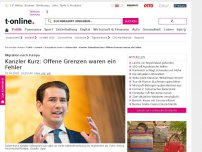 Bild zum Artikel: Migration - Kanzler Kurz: Asylreform muss Außengrenzschutz stärken