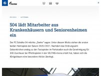 Bild zum Artikel: S04 lädt Mitarbeiter aus Krankenhäusern und Seniorenheimen ein