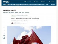 Bild zum Artikel: Dieser Warntag ist die eigentliche Katastrophe