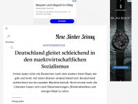 Bild zum Artikel: Deutschland gibt sich der Planwirtschaft hin