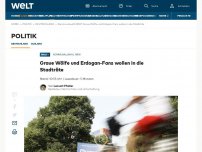 Bild zum Artikel: Graue Wölfe und Erdogan-Fans wollen in die Stadträte