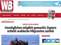 Bild zum Artikel: Unmögliches möglich gemacht: Zypern schickt arabische Migranten zurück