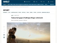 Bild zum Artikel: Todesurteil gegen 27-jährigen Ringer vollstreckt