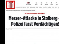 Bild zum Artikel: Terror-Hintergrund? - Messer-Angreifer schrie „Allahu akbar“