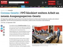 Bild zum Artikel: Anschober legt neue Vorgaben für Ausgangssperren vor