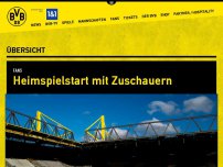 Bild zum Artikel: Heimspielstart mit Zuschauern