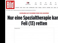 Bild zum Artikel: Spenden für Spezialtherapie - DAS hat der Krebs aus Feli (13) gemacht