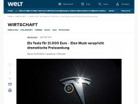 Bild zum Artikel: Ein Tesla für 21.000 Euro – Elon Musk verspricht dramatische Preissenkung