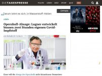 Bild zum Artikel: Opernball-Absage: Lugner entwickelt binnen zwei Stunden eigenen Covid-Impfstoff