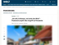 Bild zum Artikel: „Sei still, Schlampe und senke den Blick“ - Frankreich empört über Angriff auf Studentin