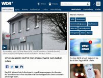 Bild zum Artikel: Urteil über Muezzin-Ruf in Oer-Erkenschwick erwartet