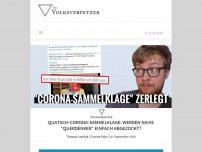 Bild zum Artikel: Quatsch-Corona-Sammelklage: Werden naive “Querdenker” einfach abgezockt?