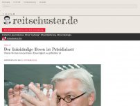 Bild zum Artikel: Der linkshändige Besen im Präsidialamt