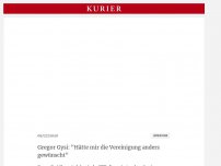 Bild zum Artikel: Linken-Politiker Gysi über die Deutsche Einheit: 'Hätte mir die Vereinigung anders gewünscht'