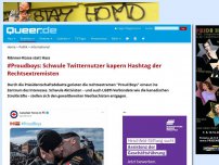 Bild zum Artikel: #Proudboys: Schwule Twitternutzer kapern Hashtag der Rechtsextremisten