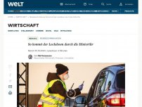 Bild zum Artikel: So kommt der Lockdown durch die Hintertür