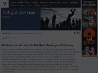 Bild zum Artikel: Rückkehr zur Normalität: Die Great Barrington Erklärung