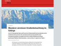 Bild zum Artikel: Wieder Wanderer ohne Tourenplanung: Appell der Retter