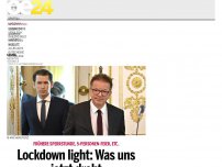 Bild zum Artikel: Lockdown light: Was uns jetzt droht