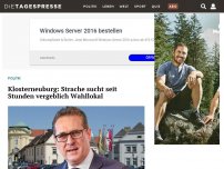 Bild zum Artikel: Klosterneuburg: Strache sucht seit Stunden vergeblich Wahllokal