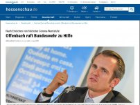 Bild zum Artikel: Offenbach erreicht höchste Corona-Warnstufe - Krisenstab tagt