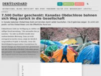 Bild zum Artikel: 7.500 Dollar geschenkt: Obdachlose bahnen sich Weg zurück in Gesellschaft