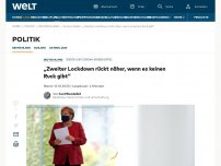 Bild zum Artikel: „Zweiter Lockdown rückt näher, wenn es keinen Ruck gibt“