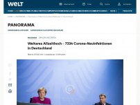 Bild zum Artikel: RKI meldet Rekordwert bei Neuinfektionen in Deutschland