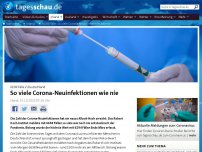 Bild zum Artikel: 6638 Fälle: Rekord bei Corona-Neuinfektionen in Deutschland